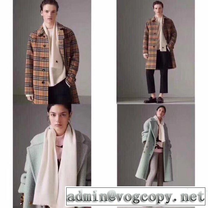 ファッショニスタ愛用 BURBERRY ロングマフラー 4色可選魅力をプラス バーバリー2018年流行