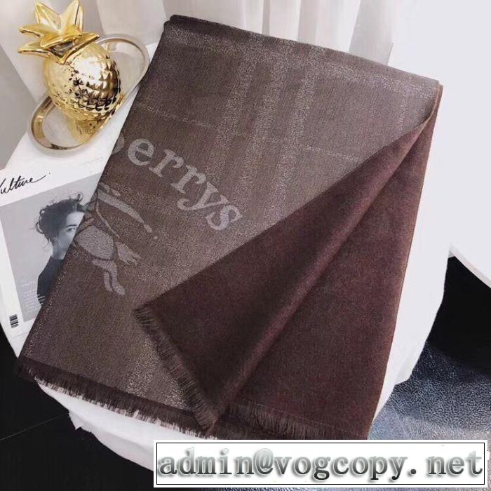 ロングマフラー 3色可選 18新品*最安値保証 バーバリー BURBERRY あったか発熱