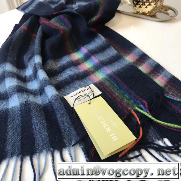 新季度 3色可選 人目を引く存在感 バーバリー 海外先行発売！BURBERRY ロングマフラー