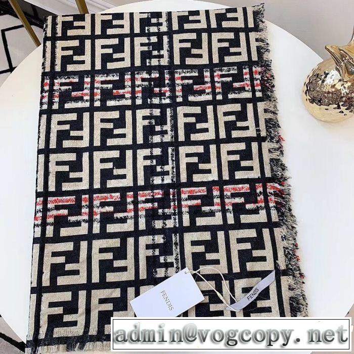 FENDI 2018年秋冬入荷 ロングマフラー 定番品質保証 フェンディ 長く使える！