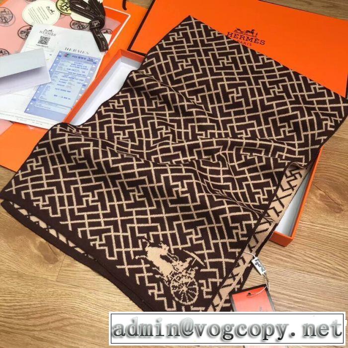 HERMES 超お買い得 ロングマフラー 2018年人気満々のブランド 2色可選 エルメス