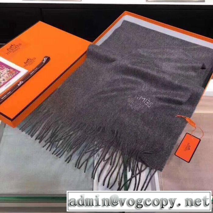 秋冬セール HERMES 激安特売中 ロングマフラー 2018最高ランキング 3色可選 エルメス
