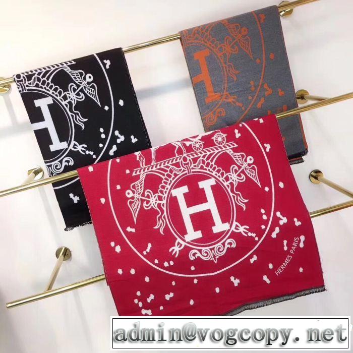 ストリートファッション 2018新品入荷3色可選 エルメス秋冬トレンド HERMES ロングマフラー