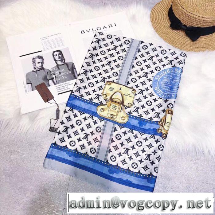 華やかさ満点ルイ ヴィトンファッションの最先端！ LOUIS VUITTON 2色可選 ロングマフラー
