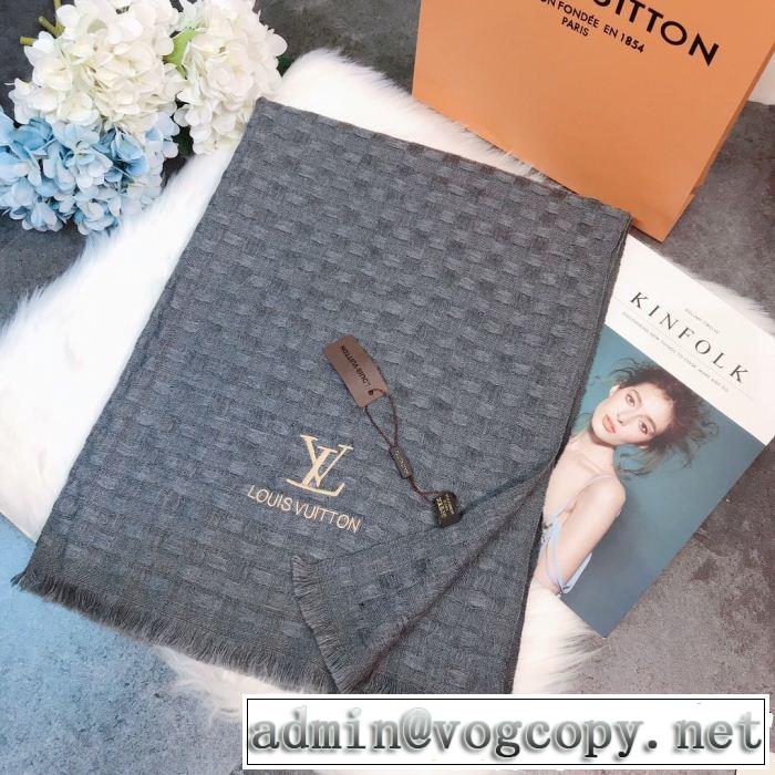  毎年流行り定番アイテムおすすめ ルイ ヴィトン LOUIS VUITTON スカーフ 3色可選 秋冬セール