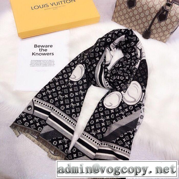  ミックス感が溢れる 最近人気一番！ ルイ ヴィトン LOUIS VUITTON 3色可選 スカーフ 最近人気一番！