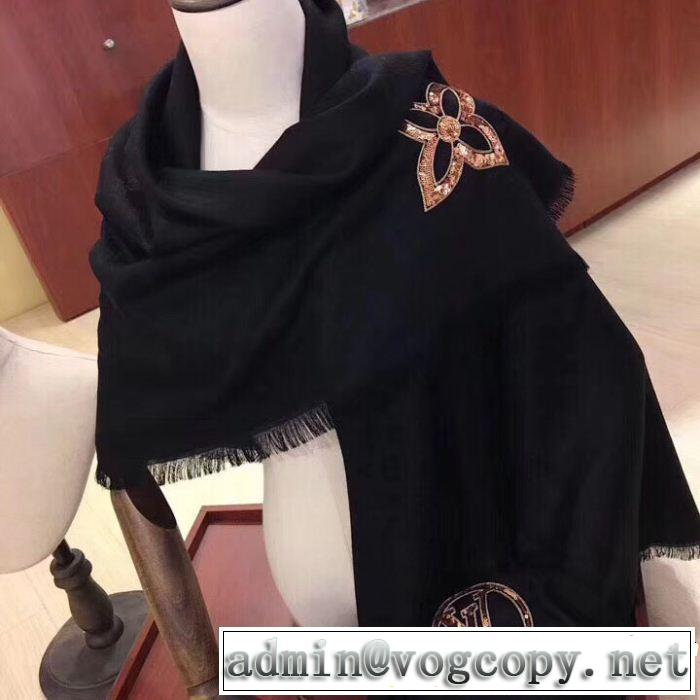 目前の注目ブランド ルイ ヴィトン2018年秋冬入荷 LOUIS VUITTON ロングマフラー