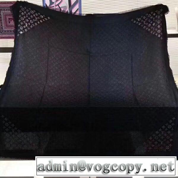2018年秋冬入荷 ルイ ヴィトン稀少*入手困難  LOUIS VUITTON ロングマフラー 華やかさ満点