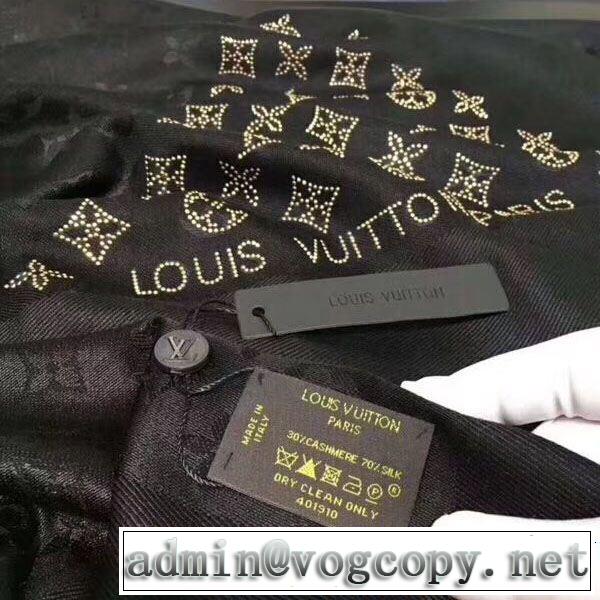 2018年秋冬入荷 ルイ ヴィトン稀少*入手困難  LOUIS VUITTON ロングマフラー 華やかさ満点