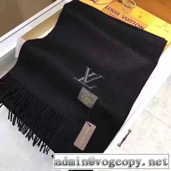 秋冬セール ルイ ヴィトンこれは欲しい2018最安値！ LOUIS VUITTON ロングマフラー 4色可選