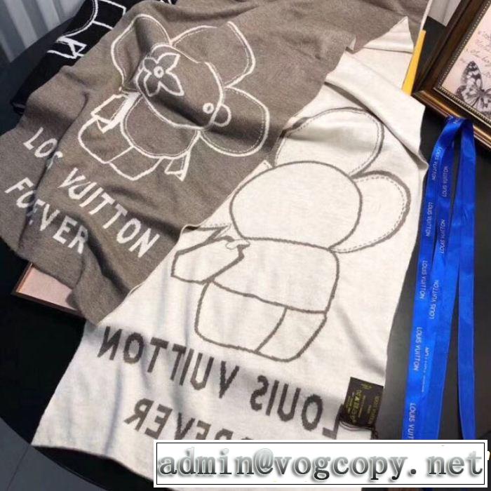 ロングマフラーストリートファッション 2色可選ルイ ヴィトン今年人気定番 LOUIS VUITTON