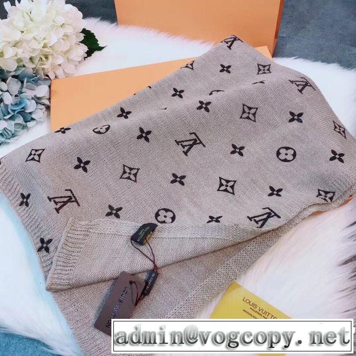 2018年秋冬入荷 ロングマフラー 3色可選モデル大絶賛 ルイ ヴィトン今年人気定番 LOUIS VUITTON