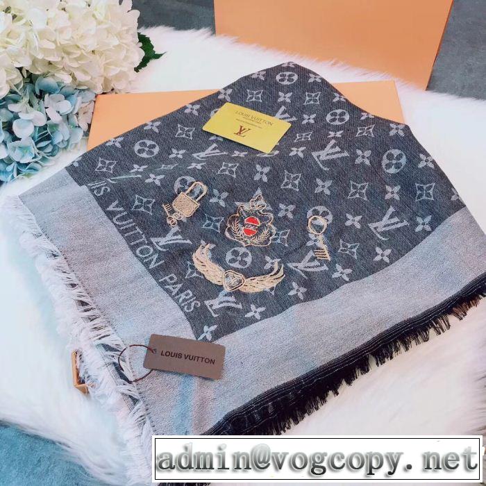 手頃価格ルイ ヴィトン LOUIS VUITTON 2018秋冬の定番新品到来! ロングマフラー 3色可選