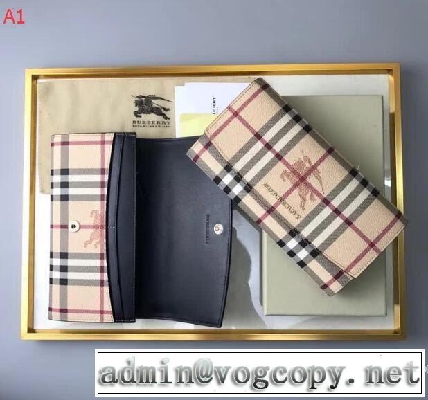 バーバリー人気セール100%新品3色可選2018春夏新作  BURBERRY 長財布