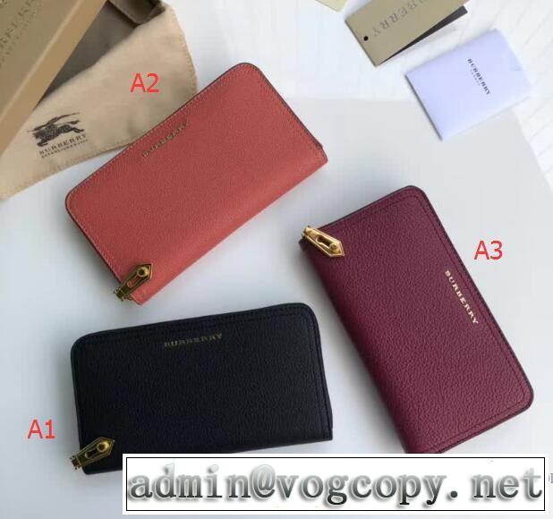 3色可選数量限定100%新品 2018春夏新作 バーバリー BURBERRY 長財布ポップ