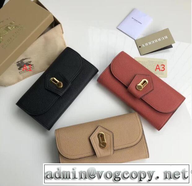 お買得 バーバリー BURBERRY 財布限定セール100%新品 2018春夏新作3色可選