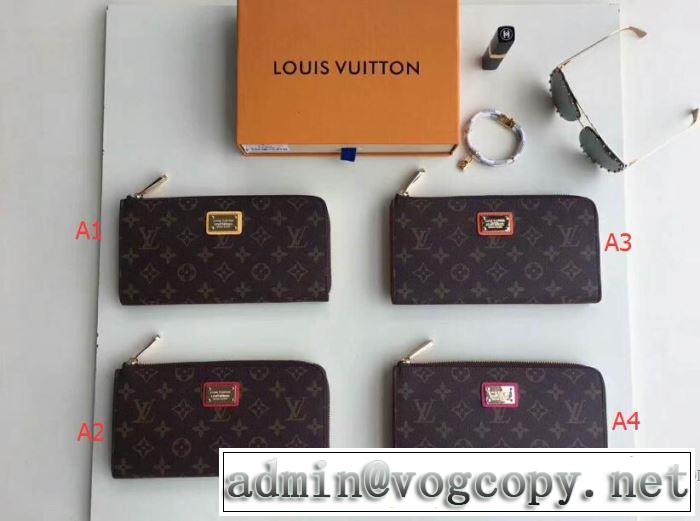 ルイ ヴィトン LOUIS VUITTON 財布4色可選2018春夏新作高級感ある