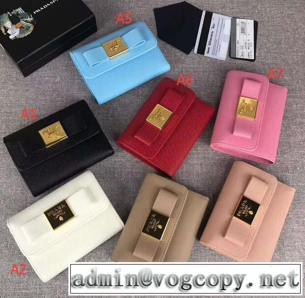プラダ PRADA 人気ブランド財布デザイン性の高い多色可選 2018春夏新作