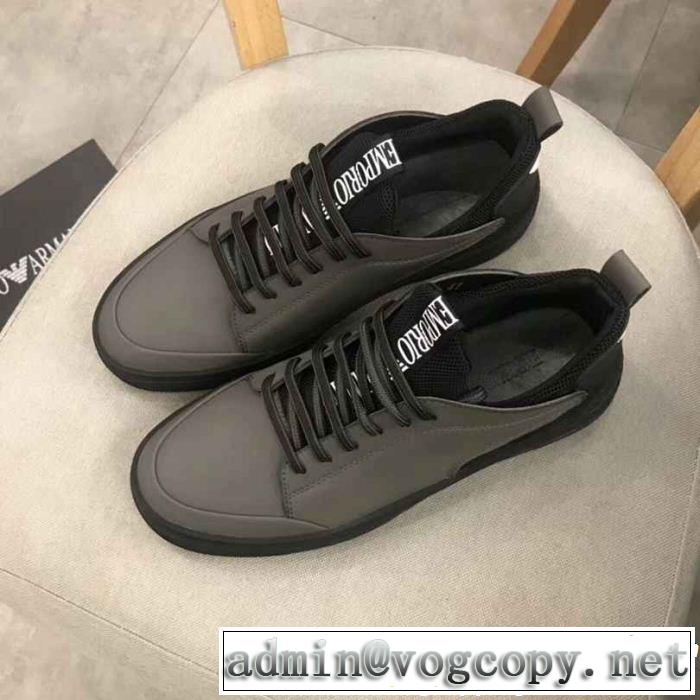 2019新作/送料込 アルマーニ ARMANI 絶対安いです ランニングシューズ 3万円以内新作商品 2色可選