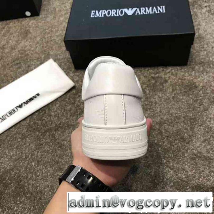 ランニングシューズ お手頃価格でGET アルマーニ ARMANI  2色可選 入手困難限定アイテム