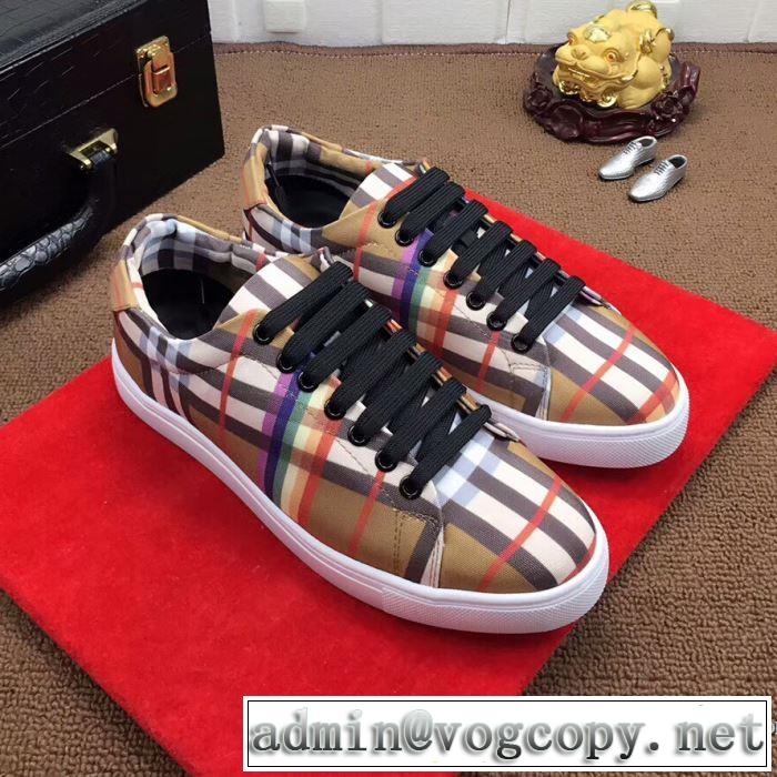 スニーカー 2018最安値！ファッション度アップ バーバリー BURBERRY