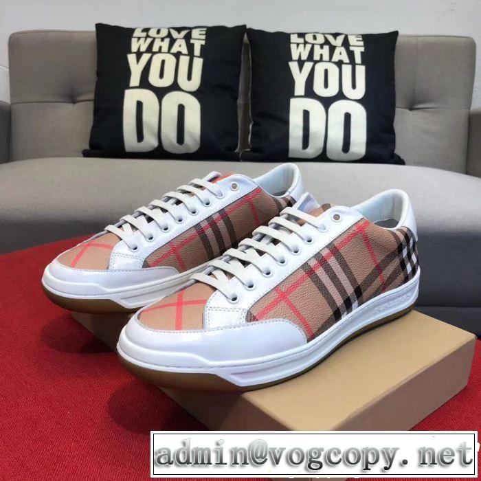 2018夏更新人気商品 ランニングシューズ  バーバリー BURBERRY 2色可選 クリスマスおすすめアイテム