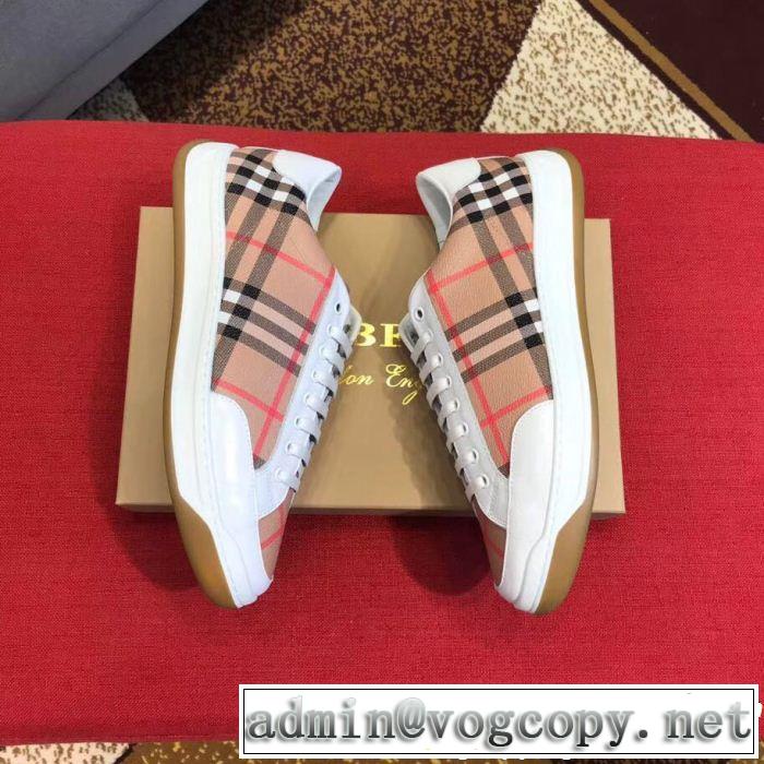 2018夏更新人気商品 ランニングシューズ  バーバリー BURBERRY 2色可選 クリスマスおすすめアイテム