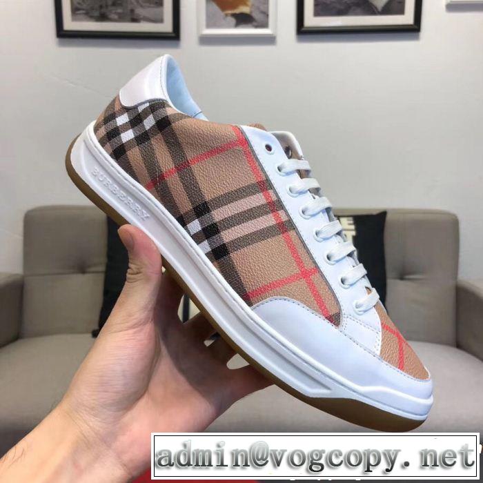 2018夏更新人気商品 ランニングシューズ  バーバリー BURBERRY 2色可選 クリスマスおすすめアイテム