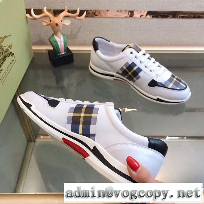 カジュアルシューズ 人気商品最新作 バーバリー大人気発売中 BURBERRY 毎年大人気！2019