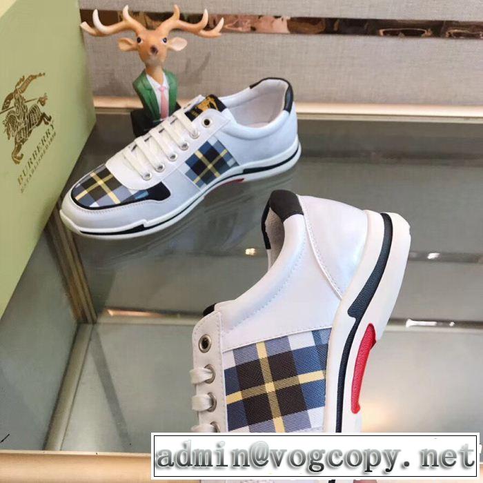 カジュアルシューズ 人気商品最新作 バーバリー大人気発売中 BURBERRY 毎年大人気！2019