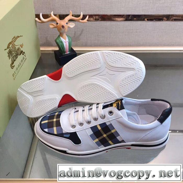 カジュアルシューズ 人気商品最新作 バーバリー大人気発売中 BURBERRY 毎年大人気！2019