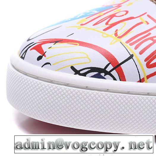 軽い履き心地Christian Louboutinルブタンコピーメンズハイカット本革スニーカーカジュアルシューズ春夏季新作
