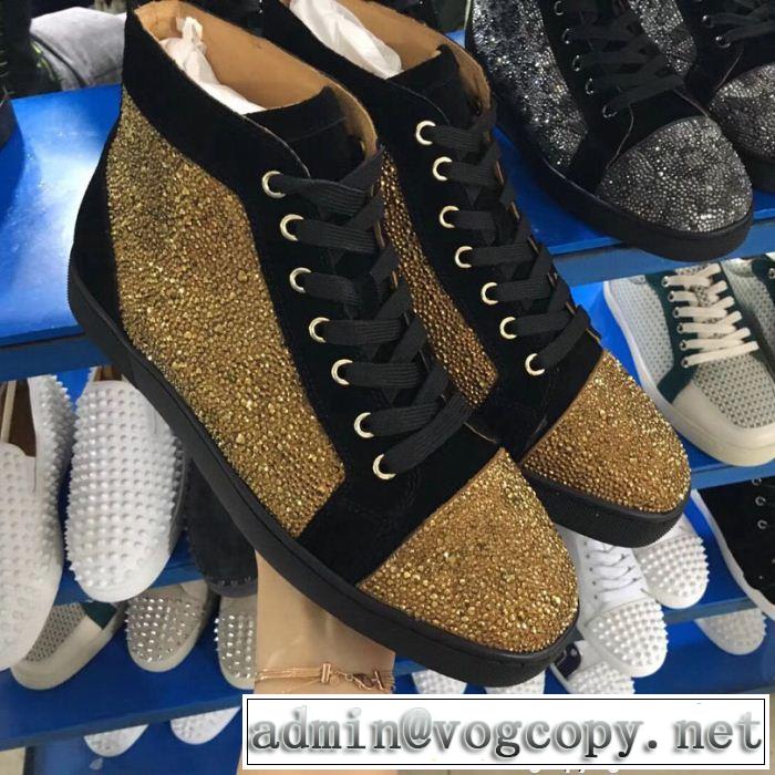  クリスチャンルブタン 2018最安値！Christian Louboutin スニーカー、靴 ハイトップシューズ 流行の注目ブランド