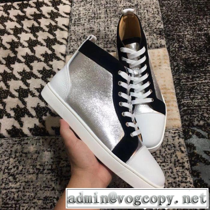  海外先行発売！今季新作登場 クリスチャンルブタン Christian Louboutin スニーカー、靴 ハイトップシューズ