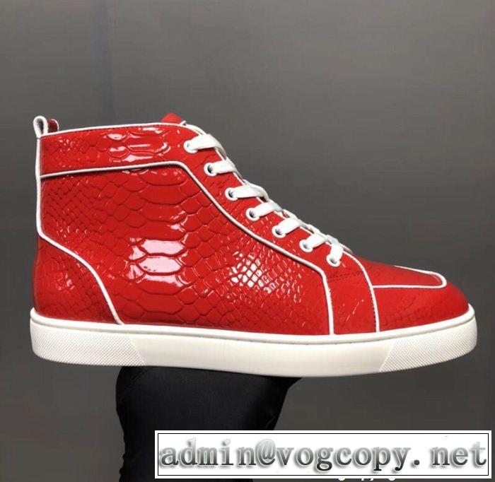魅力をプラス ハイトップシューズクリスチャンルブタン Christian Louboutin スニーカー、靴 欧米韓流