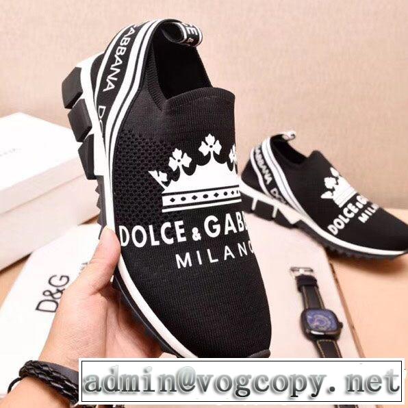  2018人気の主流アイテム期間限定セール  Dolce&Gabbana 2色可選 スニーカー、靴 ドルチェ＆ガッバーナ