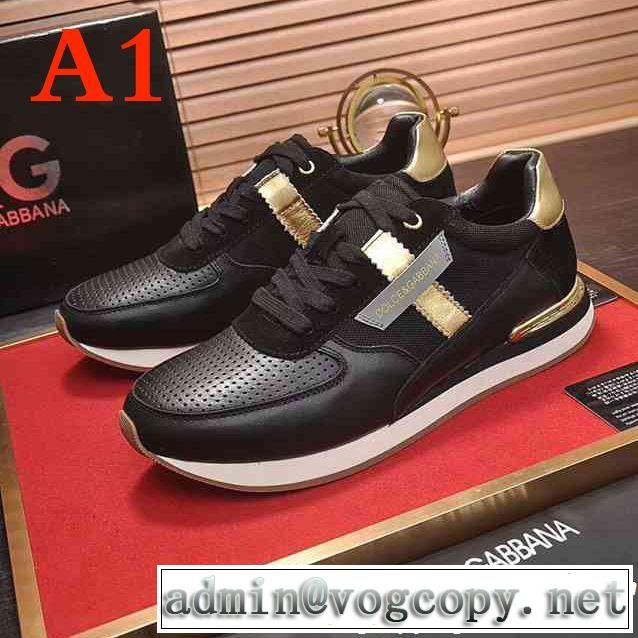 Dolce&Gabbana ドルチェ＆ガッバーナ ハイトップシューズ 目前の注目ブランド 今季新作登場 3色可選