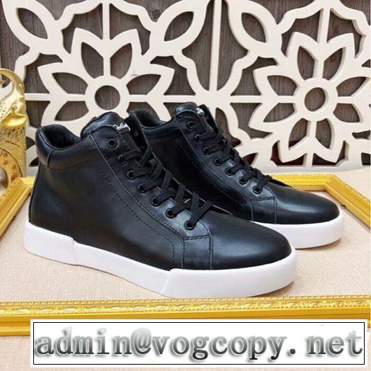 ハイトップシューズ ファッションの最先端！上品でファッション Dolce&Gabbana ドルチェ＆ガッバーナ