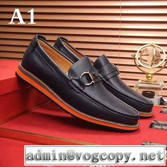 カジュアルシューズ FERRAGAMO サルヴァトーレフェラガモ 定番品質保証 最終数量限り！ 3色可選