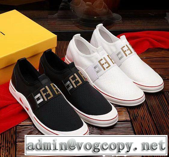 フェンディ FENDI 2色可選 カジュアルシューズ 2018【SALE！】 一味違うデザイン