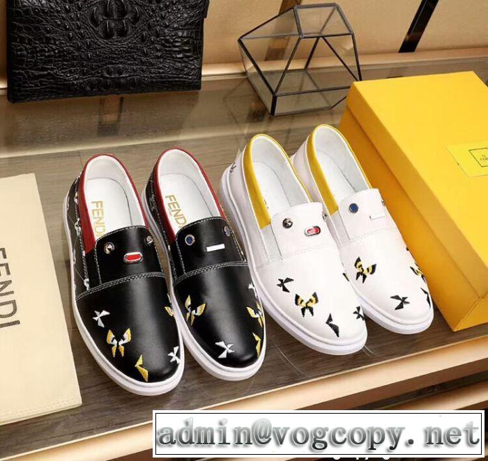 しっかりとした 2色可選 カジュアルシューズ 2018最安値！ フェンディ FENDI