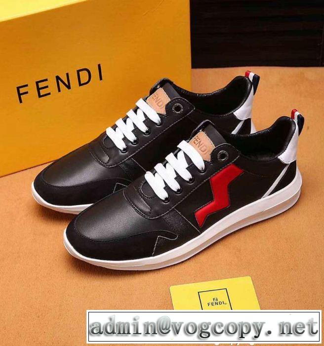 2018年春夏入荷 カジュアルシューズ オシャレを満喫できる フェンディ FENDI