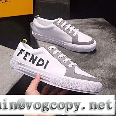 秋冬超人気の最新作 今季新作登場 FENDI フェンディ カジュアルシューズ 2色可選