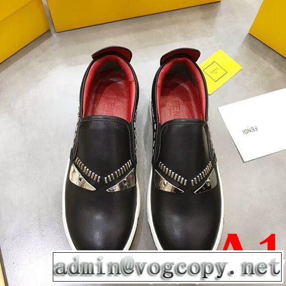 FENDI フェンディ カジュアルシューズ 4色可選 2018年人気満々のブランド 上品でファッション