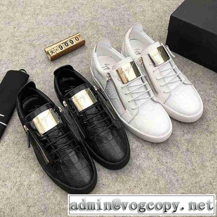 2色選択可 ジュゼッペ ザノッティ2018秋冬の定番新品到来! GIUSEPPE ZANOTTI  ランニングシューズ 冬季限定販売