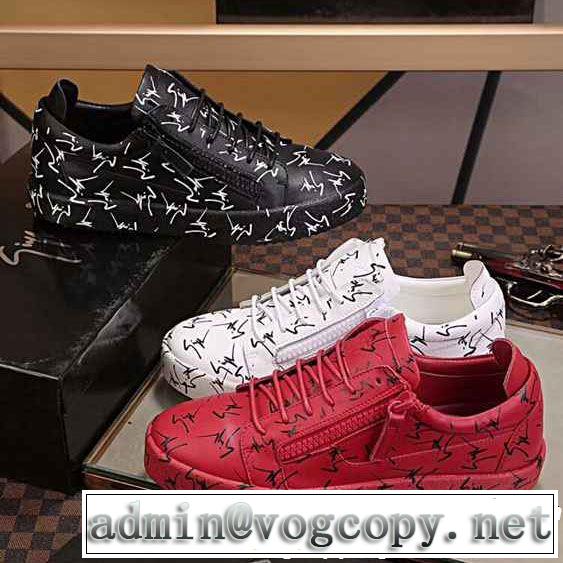  2018年秋冬コレクション  ジュゼッペ ザノッティ GIUSEPPE ZANOTTI 3色可選 ランニングシューズ オシャレデザインが人気 