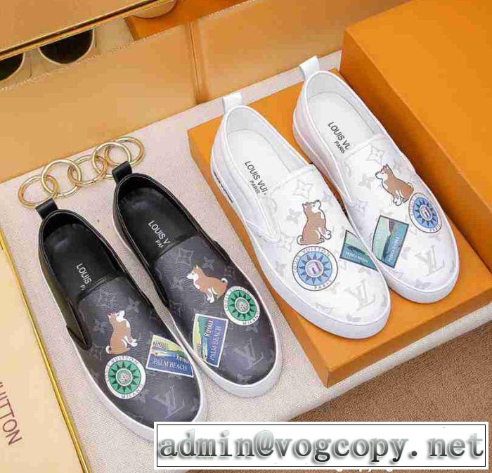 モデル大絶賛 ルイ ヴィトン LOUIS VUITTON 2018年春夏入荷 カジュアルシューズ 2色可選