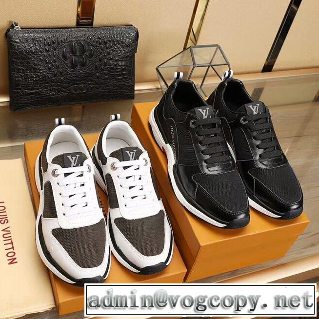 大人っぽいLOUIS VUITTON 2色可選 ランニングシューズ美品*入手困難ルイ ヴィトン