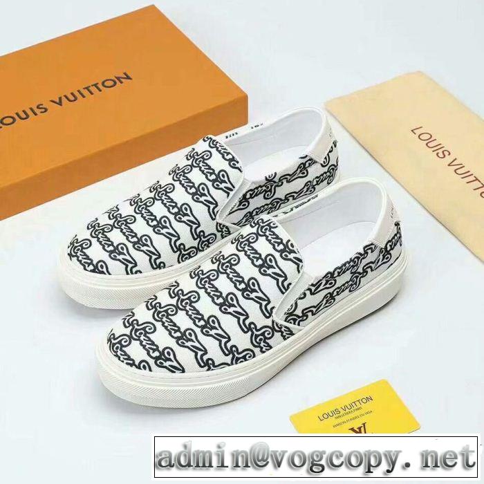 圧倒的人気新着カジュアルシュッズ 2色可選今年っぽくNEWファッション ルイ ヴィトン LOUIS VUITTON