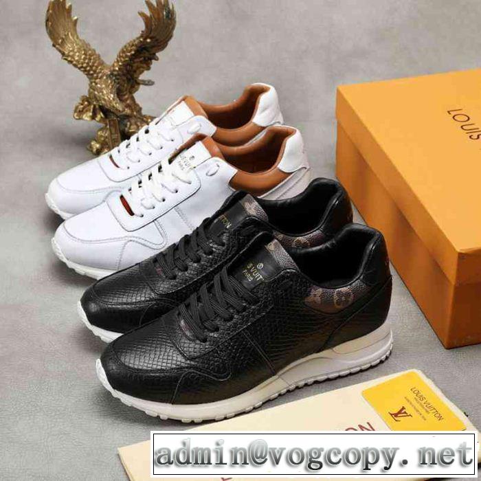  ストリートファッション ルイ ヴィトン LOUIS VUITTON 2色選択可 2018【SALE！】 ランニングシューズ